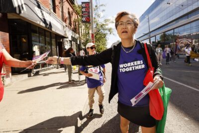 Labour Day Parade in Toronto, Ontario September 2, 2024. Photograph by Blair Gable
